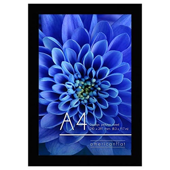 Download Americanflat A3 A4 A5 Picture Frame In Black With Shatter Etsy