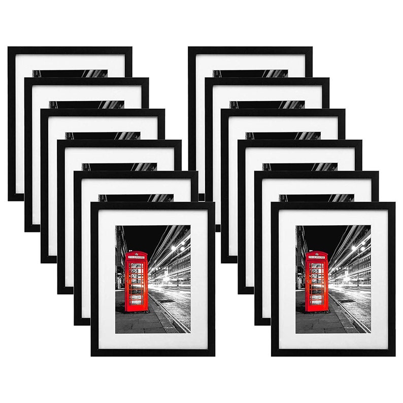 Americanflat 12 Pack 11x14 Black Picture Frames Made to Etsy