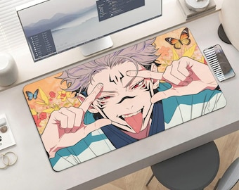 Akaza Mouse Pad – Demon Slayer Upper Moon 3 Anime Desk Mat
