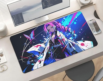 Shinobu Kocho Demon Slayer Anime Desk Mat – Large Gaming Mouse Pad