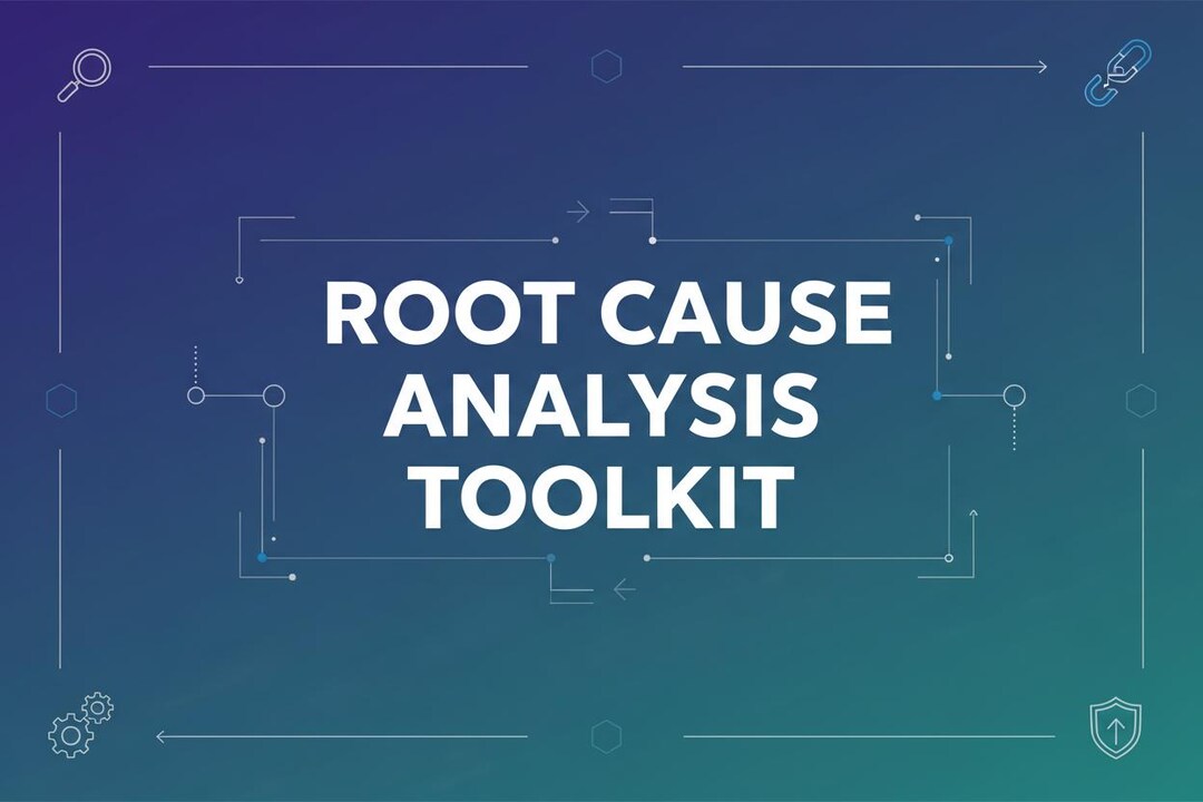 Root Cause Analysis Template | 5 Whys & Fishbone Diagram | Problem ...