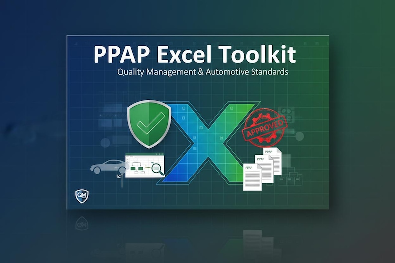 Poap Excel Example PPAP Excel Template | Production Part Approval Process Toolkit | PPAP ...
