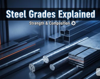 Steel Grades Explained | Carbon, Alloy, Stainless & PH Steels | Metallurgy eBook + Exercises