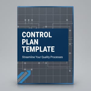 Control Plan Template | Process Control Plan Excel | Manufacturing Quality Tool | PFMEA Support | ISO 9001 | IATF 16949 | Quality Management
