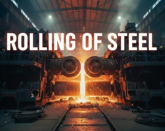 Rolling of Steel Explained | Hot Rolling, Cold Rolling & Steel Mills Guide | Metallurgy eBook for Engineers and Students