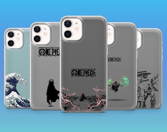Coque de téléphone une pièce Anime Luffy Pirate Cover pour iPhone 17 Air Pro 16e 16 15 Samsung S25 S24Ultra S23FE S22 A17 A16 Pixel 10 Pro XL 9A