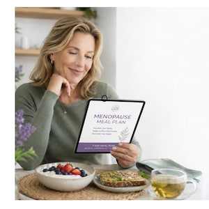 Menopause Meal Plan | Menopause Weight Loss | Hormone Balance Diet | Belly Fat Loss Guide | Printable PDF image 4