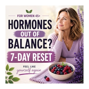 Menopause Meal Plan | Menopause Weight Loss | Hormone Balance Diet | Belly Fat Loss Guide | Printable PDF image 11