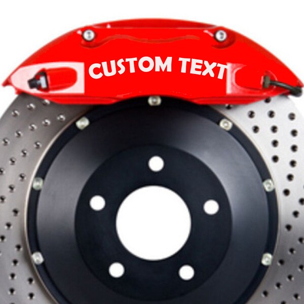 Brake Caliper Decals Etsy