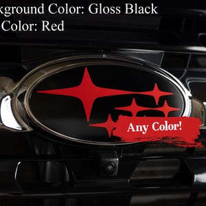 Subaru overlay decals. Ascent, Crosstrek, Forester, Impreza, Legacy, Outback, Soltera, WRX