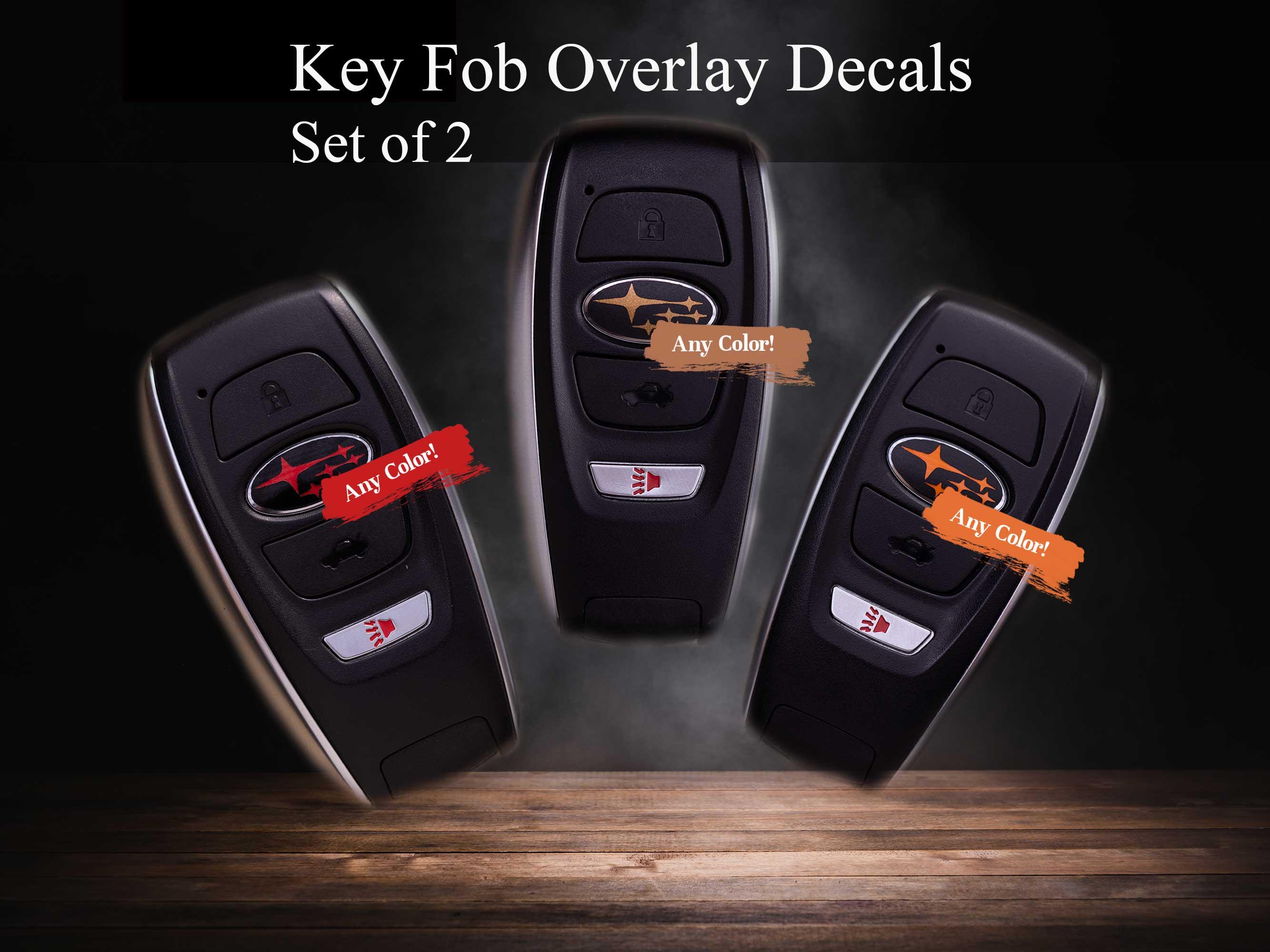 2 X Vauxhall Remote Key Fob Badge Emblem Sticker Logo For In Black 14mm - Foto 3
