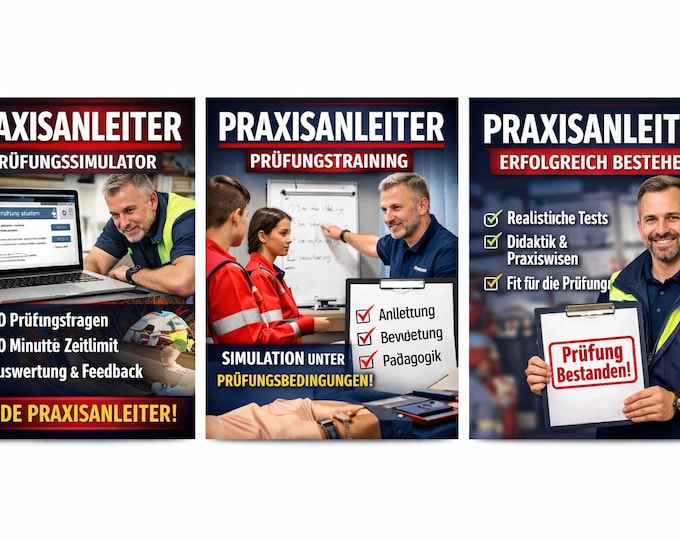 Practical instructor for emergency medical services exam simulator