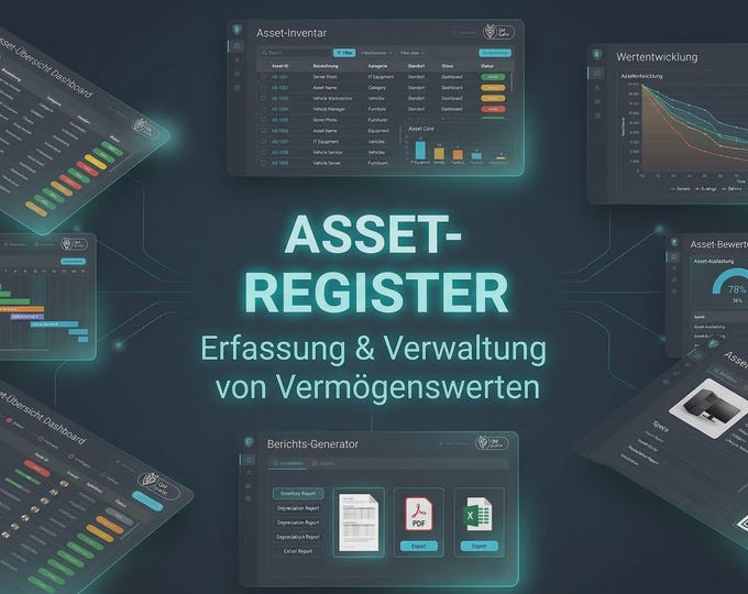 IT Asset Inventory Template – Excel Template for Devices, Systems & IT Documentation