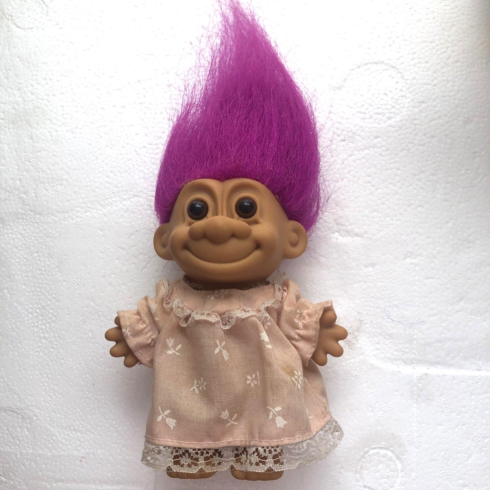 Brown hair troll - Etsy 日本