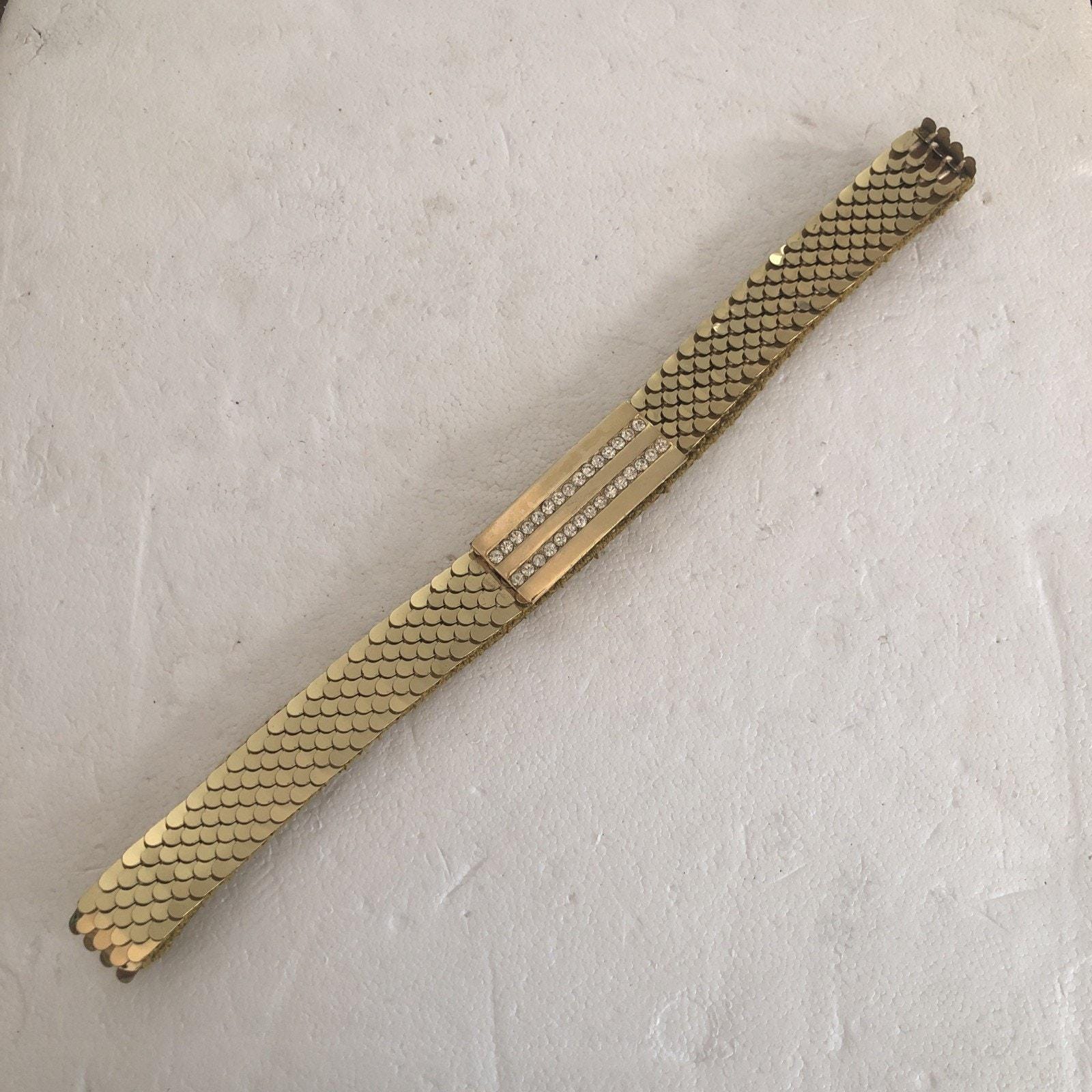 Gold Stretch Snake Belt - Etsy
