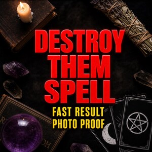 Destroy Them Spell,  Karmic Justice Spell, Return Karma Spell, Justice Ritual, Send Back Negative Energy, Protection Spell, Fast Results