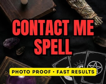Contact Me Now Spell, Get Them To Text, Call & Message You Back, Same Day Communication Ritual