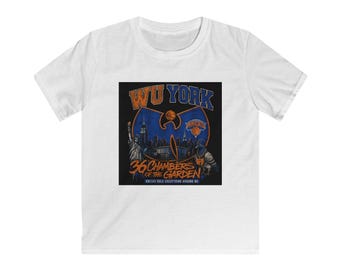 Wu York Knicks logo Kids Tee | Wu-Tang inspired hip hop design