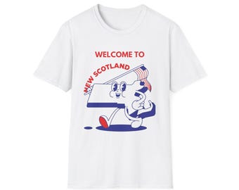Welcome to New Scotland T-Shirt | Tartan Army