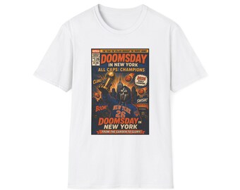 Doomsday in New York comic cover T-Shirt