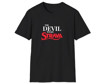THE DEVIL WEARS Strava- Soft Tee