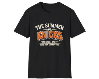 The Summer of Knicks T-Shirt | Retro Basketball NYC Knicks Design