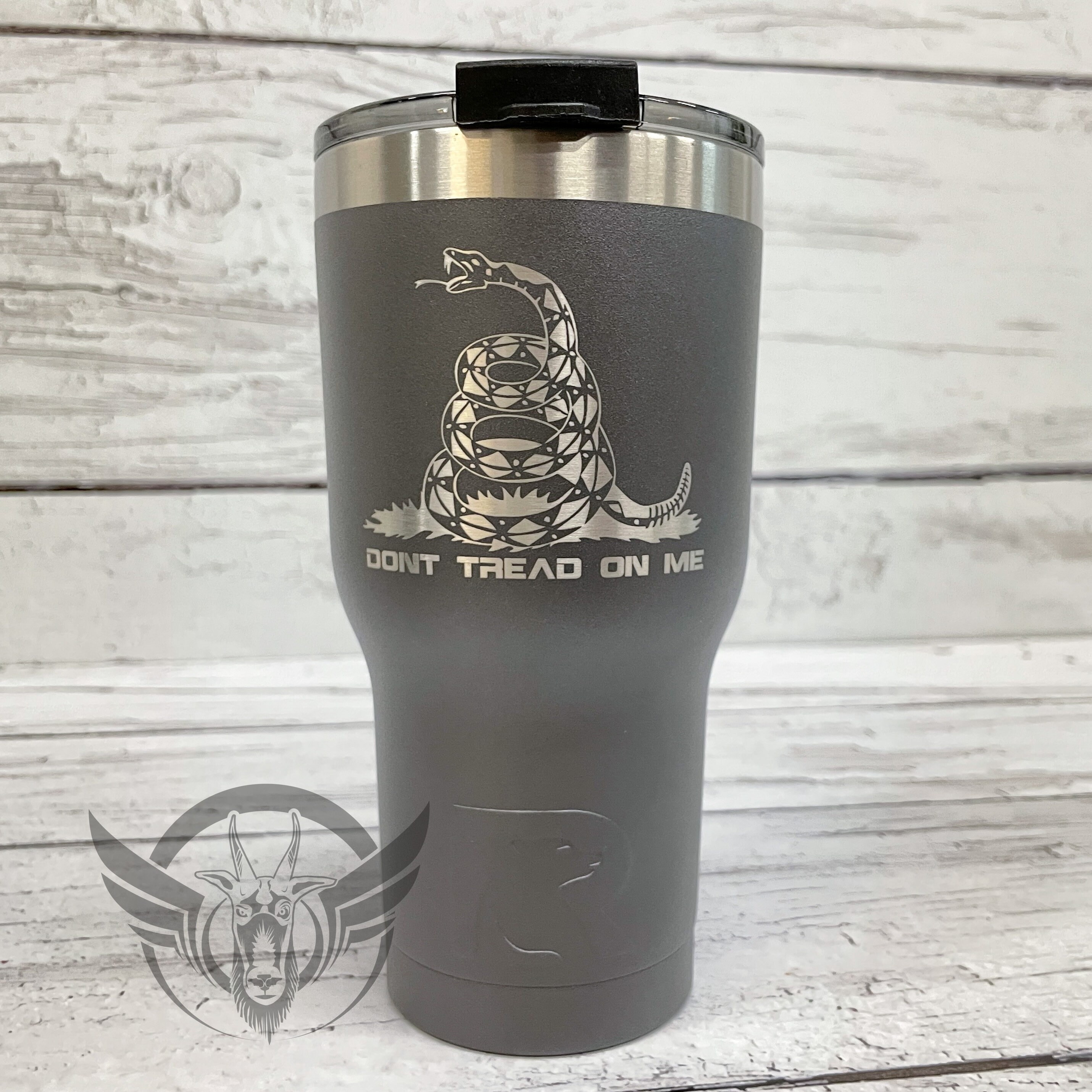 20oz laser engraved RTIC tumbler