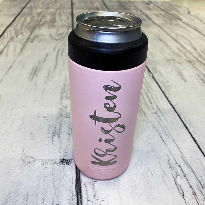 Personalized YETI Slim Can Seltzer Cooler Sleeve Gift for Etsy