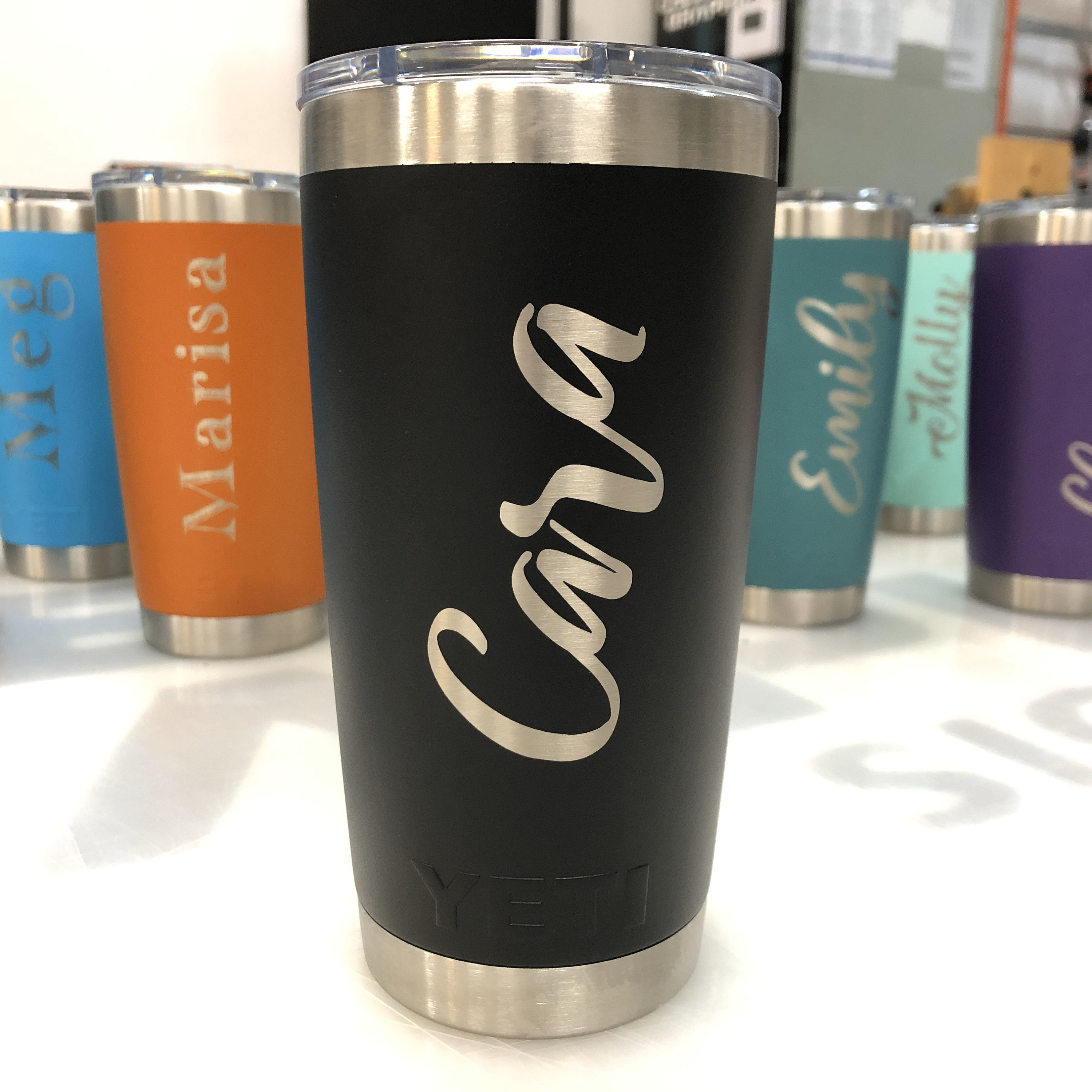 Personalized YETI Tumbler Custom Yeti Rambler Laser Etsy