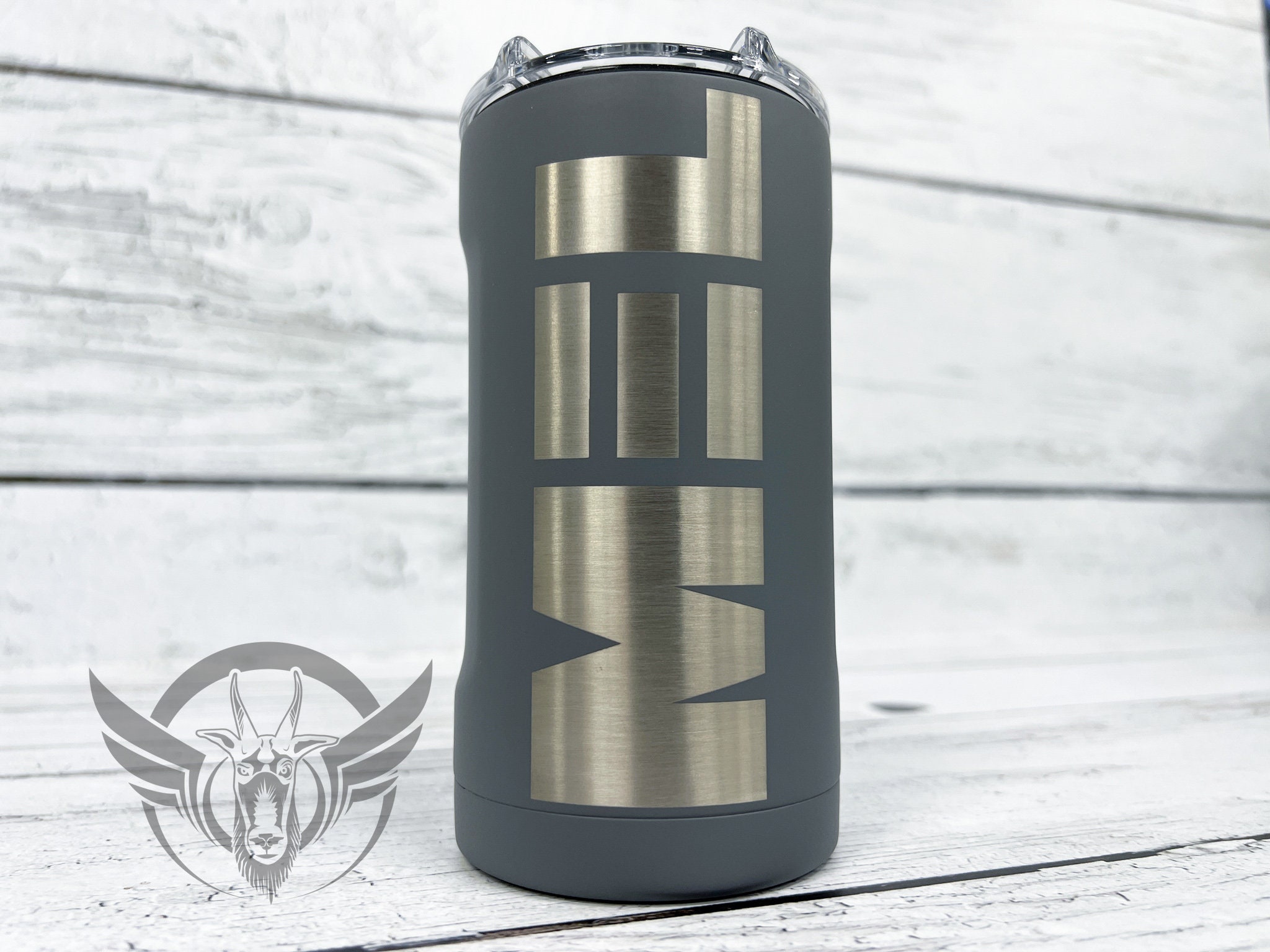 Custom Engraved Hopsulator Trio 3 in 1 Can Cooler by BruMate • Cheers MT