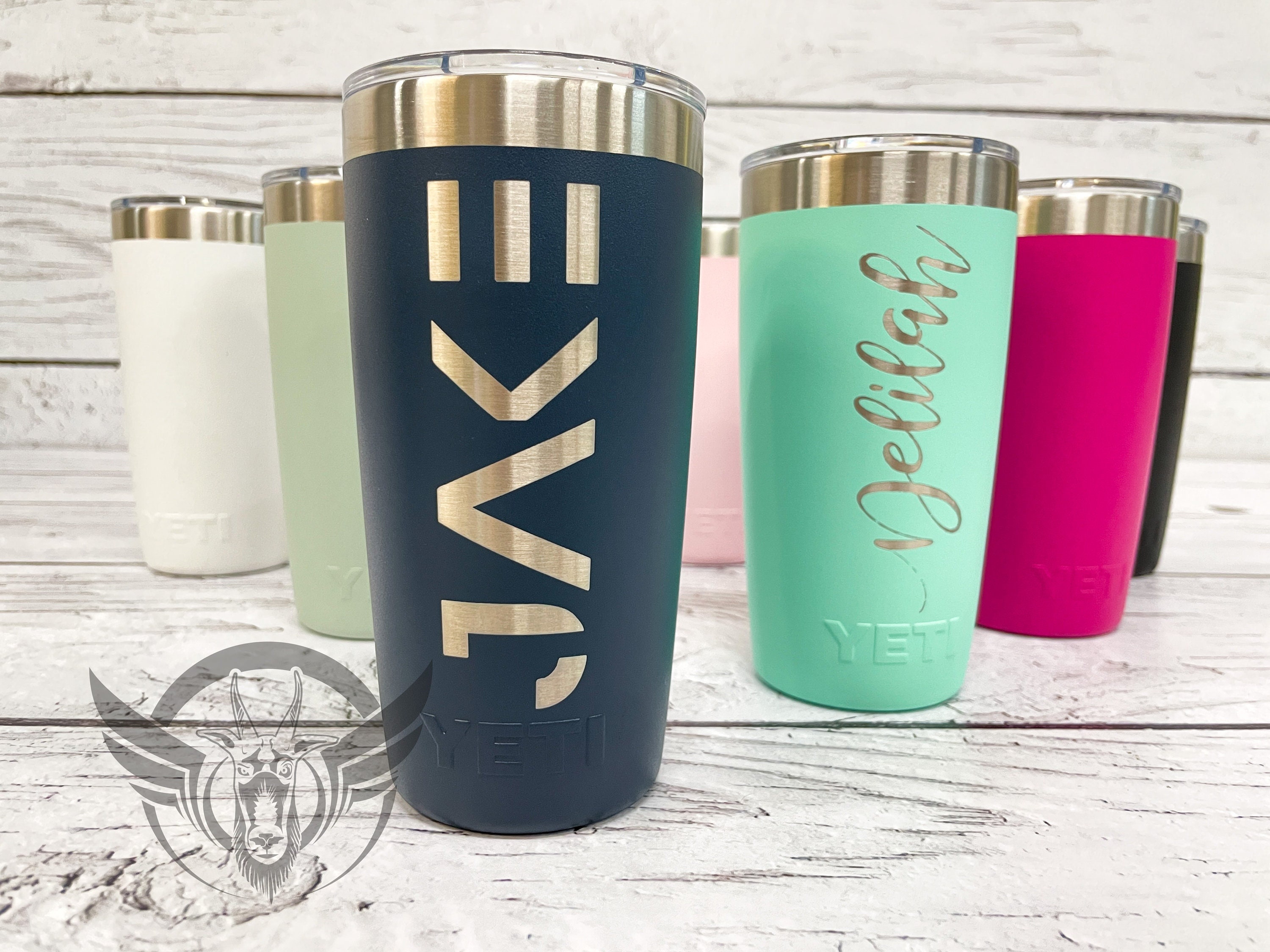 PERSONALIZED Authentic 20 oz Yeti Rambler - LASER ENGRAVED - ImpressMeGifts