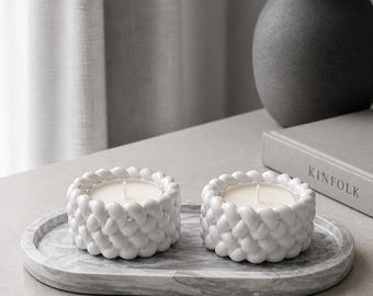 Braided Softness – Handcrafted Decorative Set