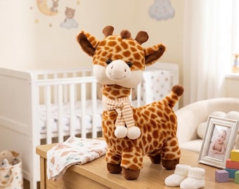Jirafa de peluche