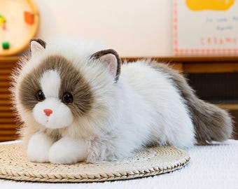 Peluche de gatito esponjoso