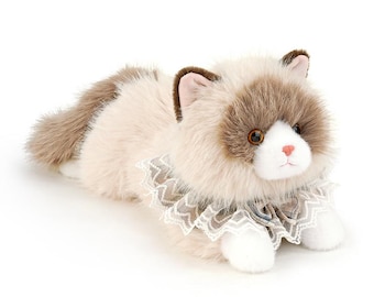 Peluche de gato de lujo