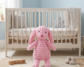Conejito de peluche rosa