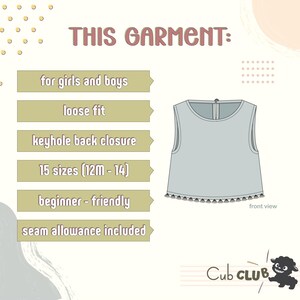 crop top pattern for girls, crop top sewing pattern for kids top PDF Pattern, Childrens tunic Sewing Pattern, Baby girl top Pattern, toddlers blouse pattern, cotton top sewing pattern, kids top patterns, toddler top pattern, summer shirt pattern for kids, tank top pattern for kids, sewing patterns for kids, childrens pdf sewing patterns, teen girl top pattern, summer top pattern for kids, pajama top pattern for kids, linen tunic pattern for kids, summer shirt for kids,