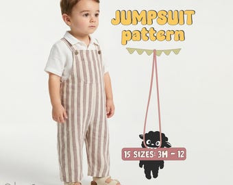 Kleinkinder Overalls Muster für Kinder Overall Muster für Kinder Latzhose Muster für Kinder