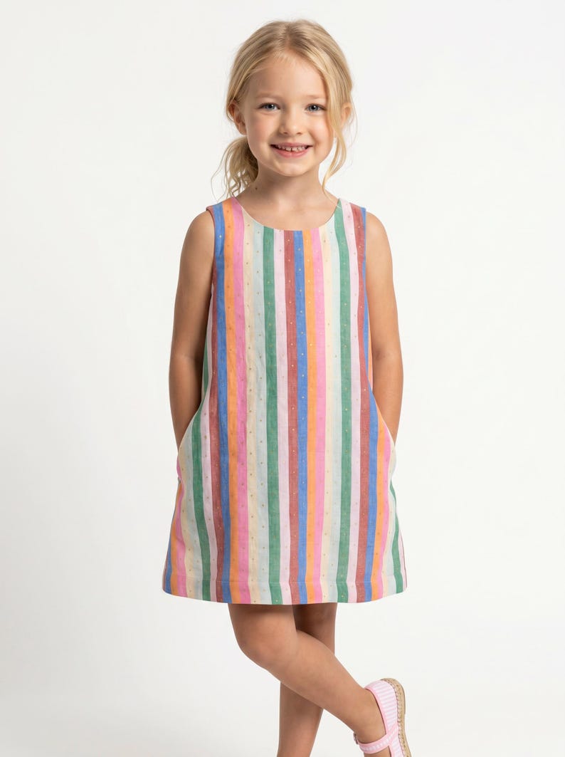 A-line dress pattern for girls pinafore dress sewing pattern for kids overall dress PDF pattern, dungarees dress pattern for kids, apron dress pattern, childrens dress pattern, sewing patterns for children, linen dress pattern, teen girl dress pattern, simple dress pattern, toddler dress pattern, summer dress pattern for girls, pdf sewing patterns for kids short dress pattern, beach dress pattern, school dress pattern, cotton dress pattern, trapeze dress pattern, shift dress pattern