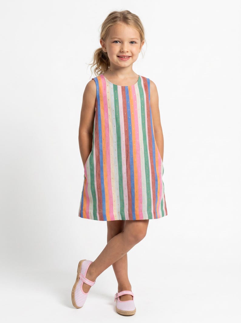 A-line dress pattern for girls pinafore dress sewing pattern for kids overall dress PDF pattern, dungarees dress pattern for kids, apron dress pattern, childrens dress pattern, sewing patterns for children, linen dress pattern, teen girl dress pattern, simple dress pattern, toddler dress pattern, summer dress pattern for girls, pdf sewing patterns for kids short dress pattern, beach dress pattern, school dress pattern, cotton dress pattern, trapeze dress pattern, shift dress pattern