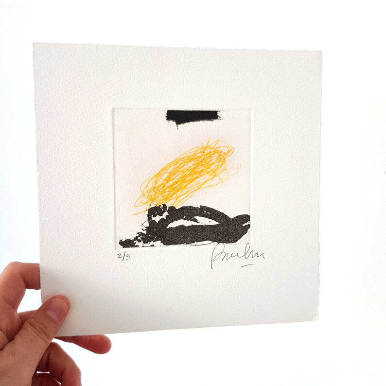 Diptych Wall Art Original Prints Printmaking Matching Art Etsy