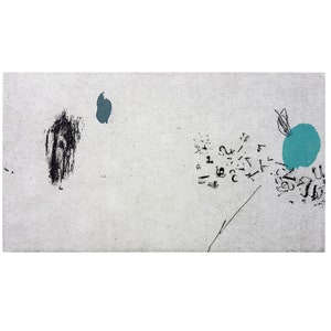 Contemporary Intaglio Art Print - Abstract Etching Print