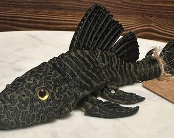Articulated Pleco Fish – 7 Inch 3D Printed Plecostomus