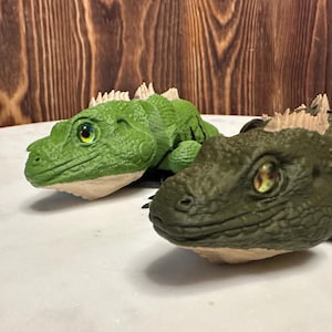Iguane articulé réaliste 10 pouces