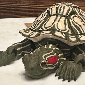 3D-utskrivna sköldpaddor
