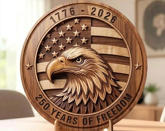 America 250th Anniversary Eagle Flag Design SVG, America 250 Shirt, 250 Years Shirt, Patriotic USA 1776-2026 Graphic, CNC Wood Sign File