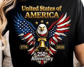 America 250th Anniversary Eagle Flag Design SVG, America 250 Shirt, 250 Years Shirt, Patriotic USA Graphic, freedom shirt, Digital download