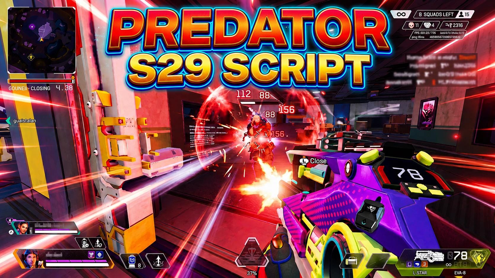 Predator S29 Apex Script Cronus Zen - Etsy