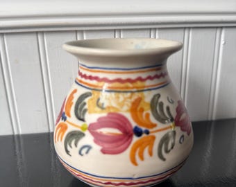 Vintage handgemachte La Menora Talavera Keramik Vase