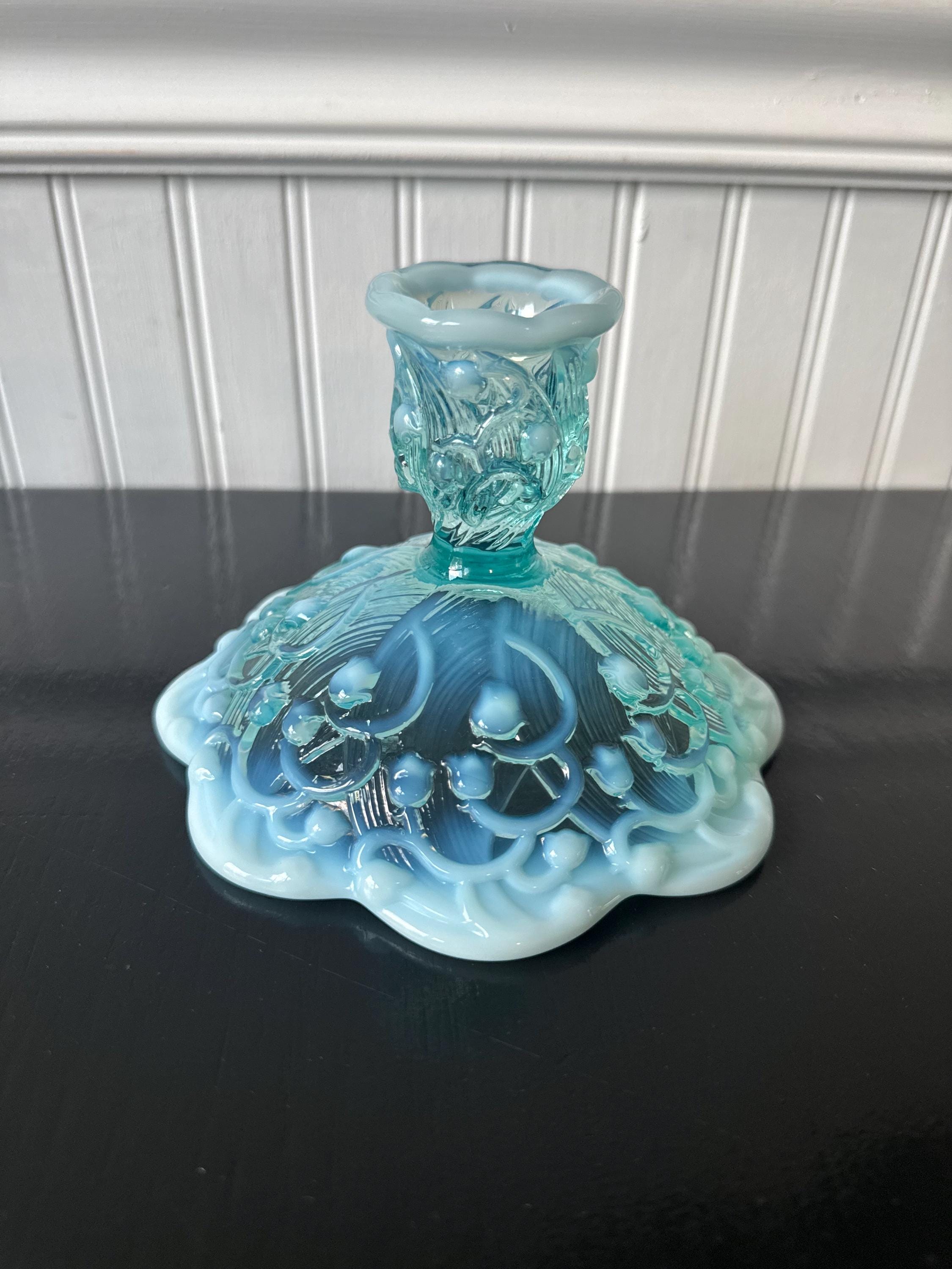Fenton Blue Opalescent - Etsy